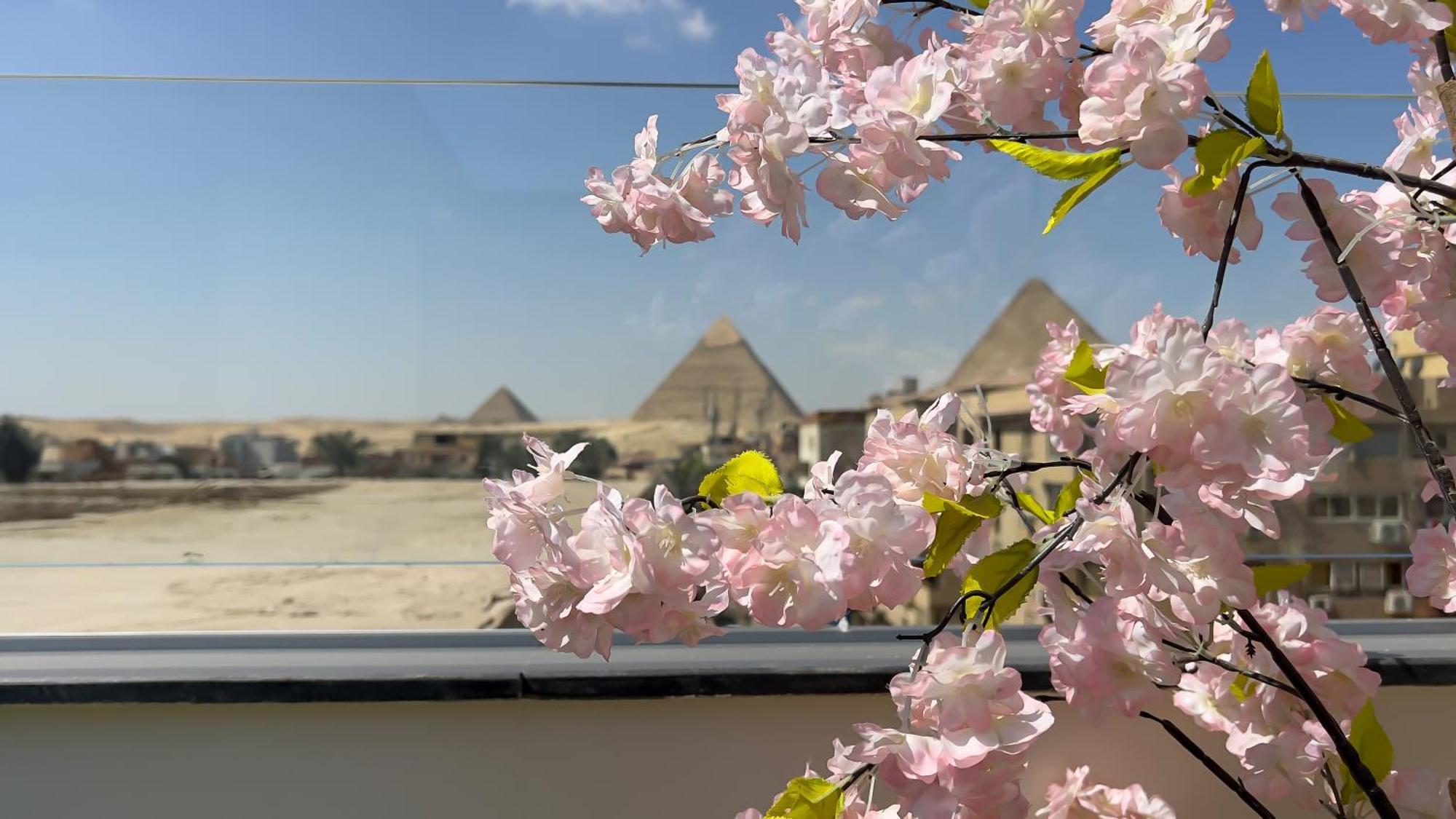 Rizk Pyramids View Hotel Kafrat al Jabal Exterior foto